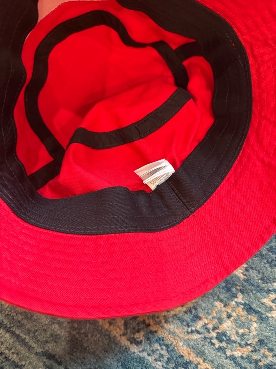 Red Roses England Rugby Bucket Hat - Red - Picture 2 of 4